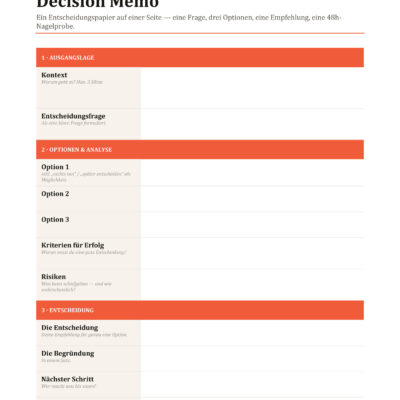 Decision Memo